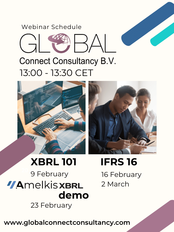 XBRL and IFRS webinars