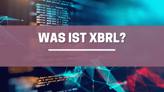 Was ist XBRL