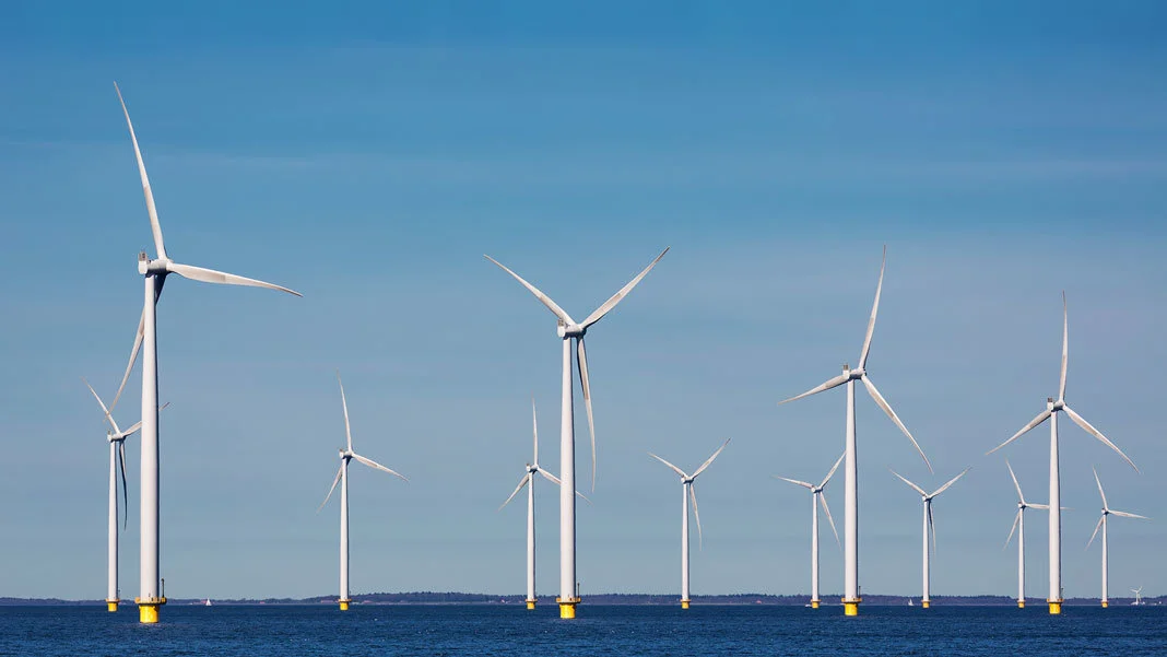 offshore wind mills farm